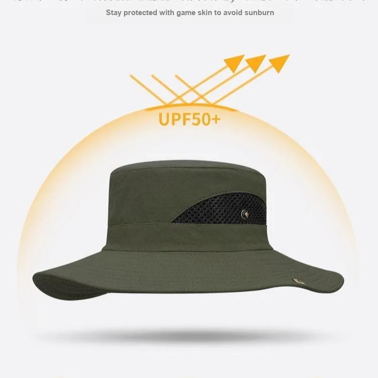 Zhuo Guang Polyester Bucket Hats Unisex-6