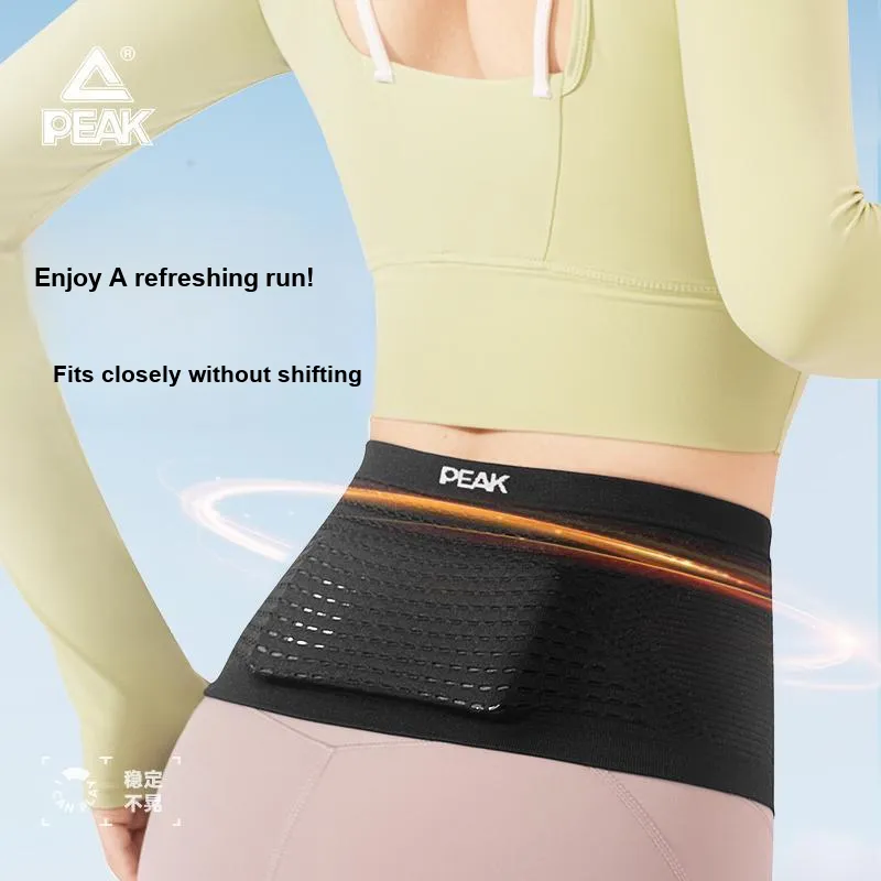 PEAK Polyamide Fanny Pack Unisex Black-3