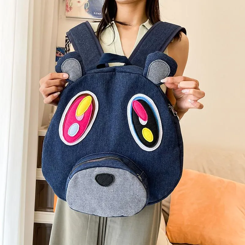 Bywhich Denim Backpack Regular Unisex Black-1