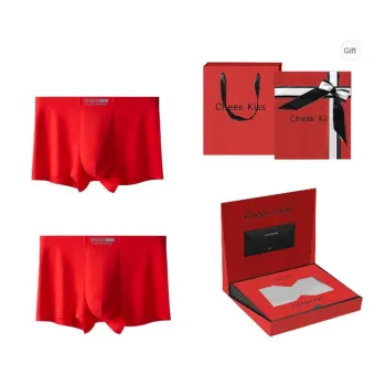 Cheekkiss Underwear Gift Boxes Men's Red