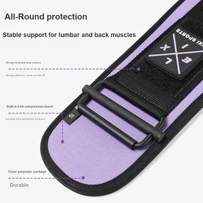 LEXI Back Support Braces Protective Rose Purple Women's-1