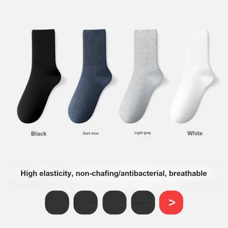 PIERRE CARDIN Knee High Socks Men's 4 Pack-5