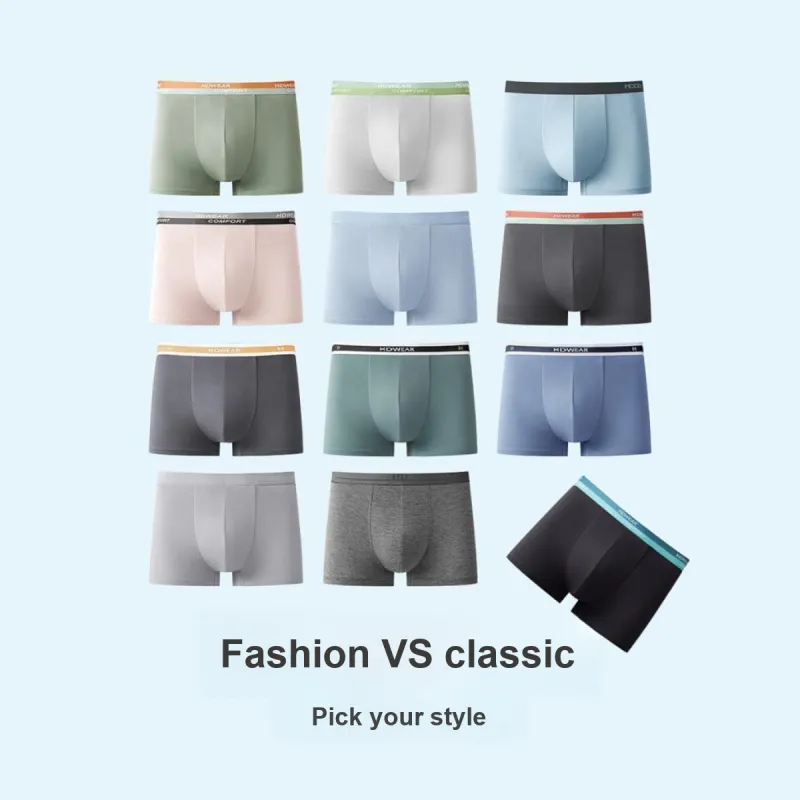 Red Bean Underpants Men's Shopping Bag 3 Pack-2