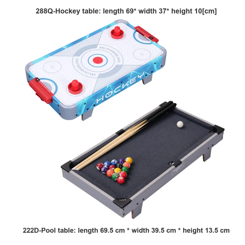 HUANGGUAN Tabletop Pool Table Face to Face Battle Table Board Games-1