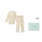 [Gift Box Set]Apricot Qiongzi Floral Strap Women's Matching Set