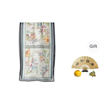 WENSLI Silk Scarves Unisex