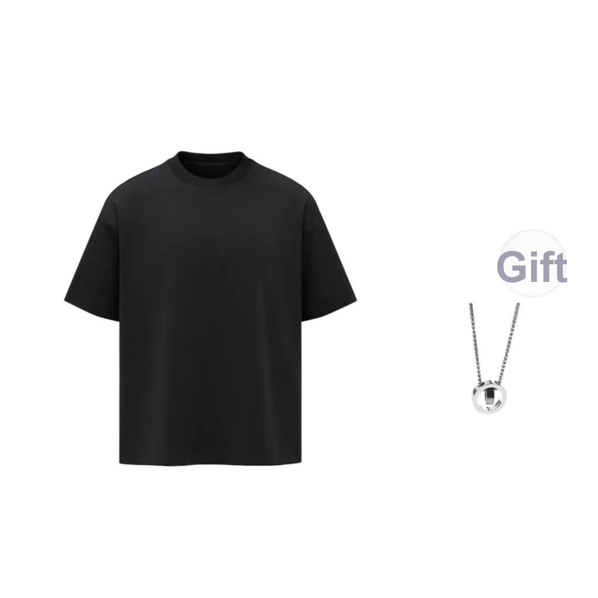 ICH MODE Drop Shoulder Sleeve T Shirt Unisex