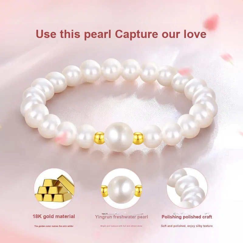 ALLOVE Pearl Bracelets Women's-2