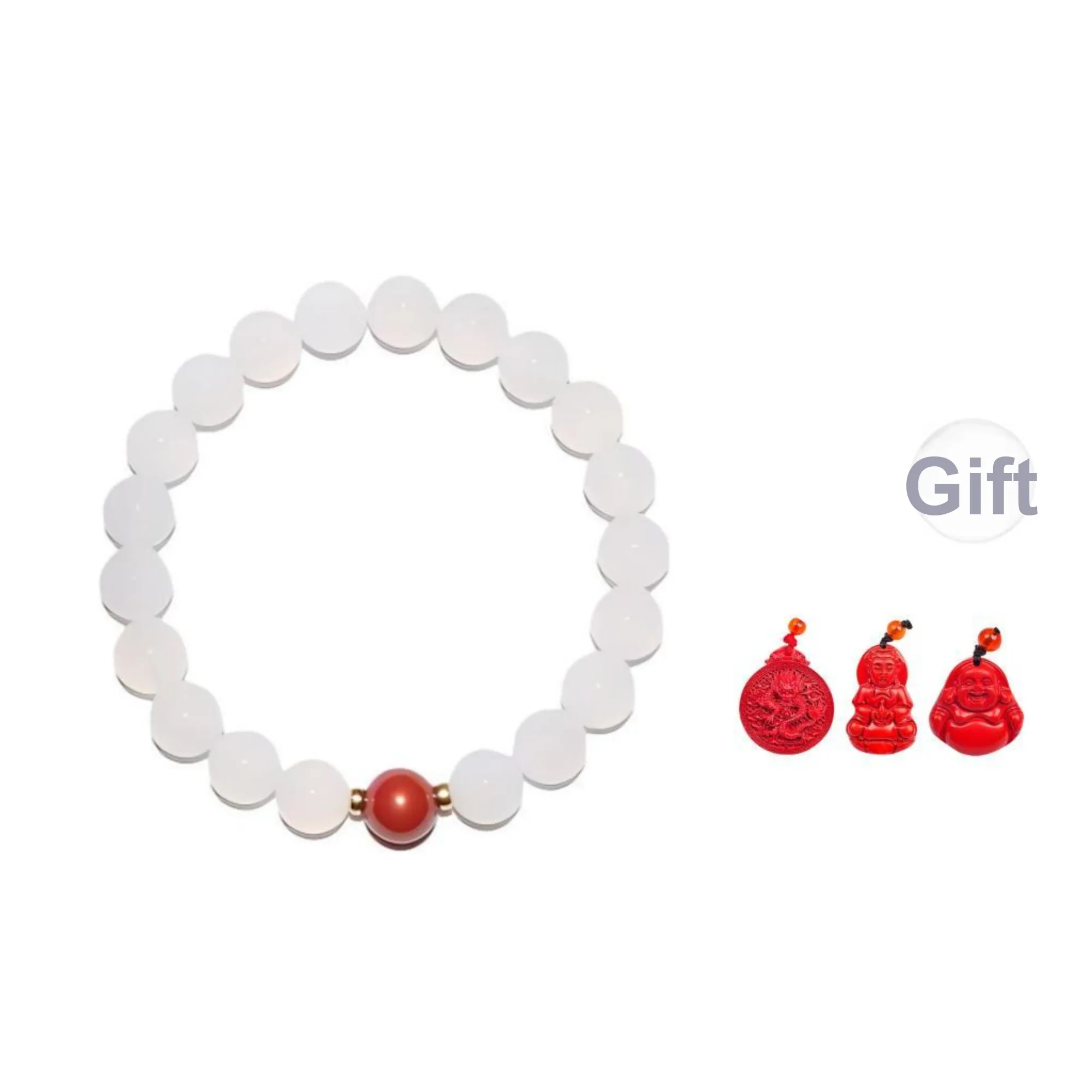 MUGONGZI Natural Tianshan Jade Bracelets Women's