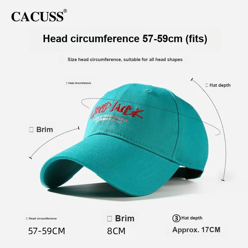 CACUSS Junior 100% Cotton Baseball Caps Unisex-4