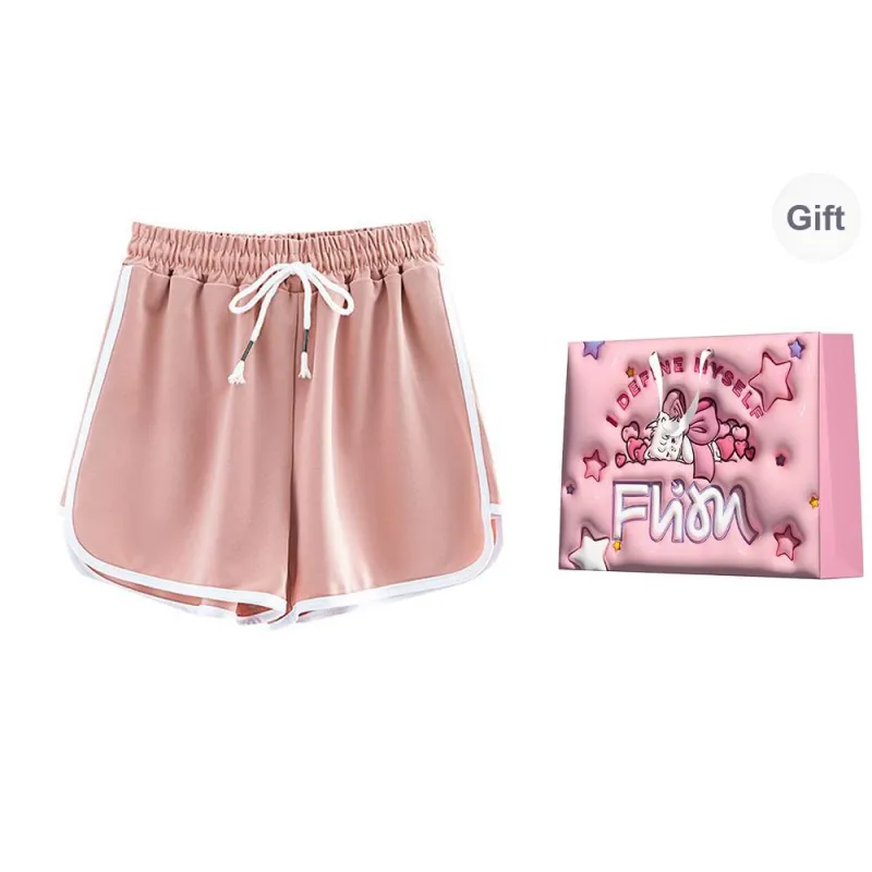 Vine Color Casual Shorts Women's-11