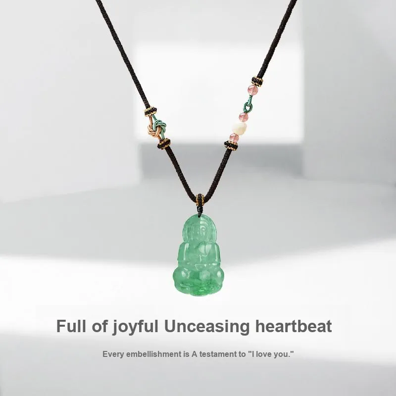 JUICY GRAPE African Emerald Necklaces Unisex-1