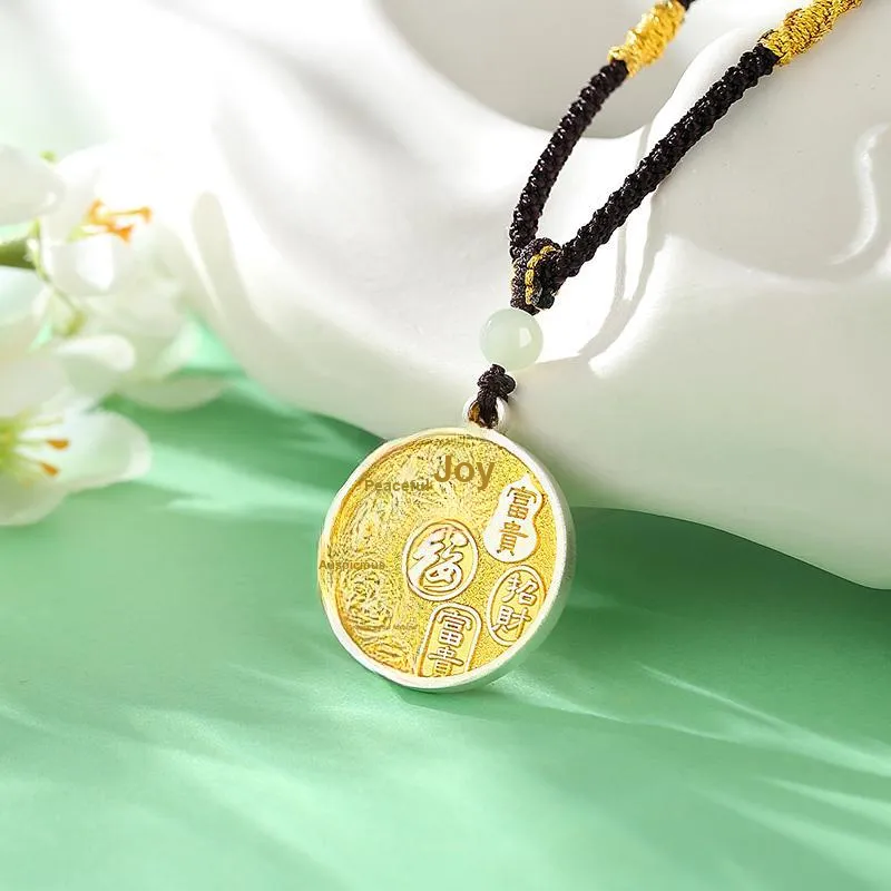 CENTURY&KINDLE 999 Fine Silver Sterling Silver Necklaces Unisex-8