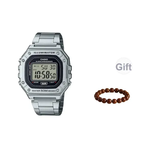 CASIO Кварцевый механизм Часы Мужские Серый циферблат