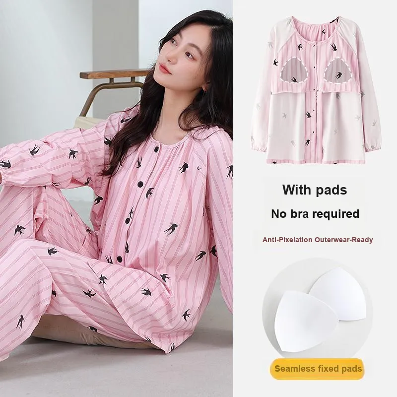 UAVAE Pajama Set Women's Image Color-1