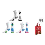 홀리데이 한정판 쇼핑백 (그레이 블랙+블루 그린+블루 핑크)
