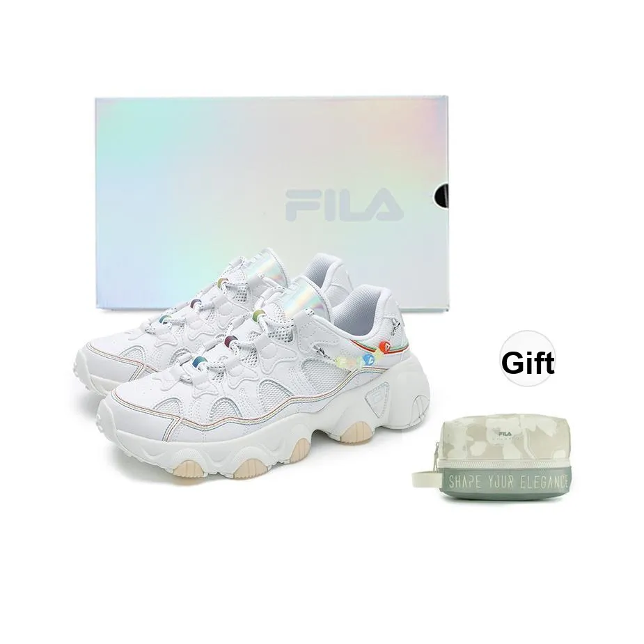 FILA Jagger Лето Многоцветный Early Лето Claw Shoes Низкий Топ Casual Мужской Белый