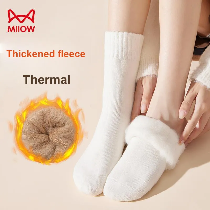MIIOW Mid Calf Socks Women's Combo Set-6