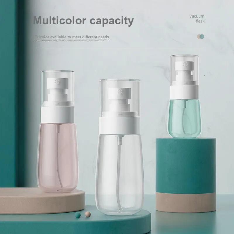 JIAOXUEFEI 2 Pack 30ml Fine Mist Spray Bottle Perfume Spray Bottle Press Bottle Empty Travel Makeup Bottle-4