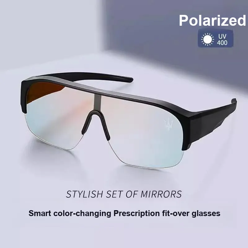Maserati TR90 Irregular Shape Sunglasses Unisex-4