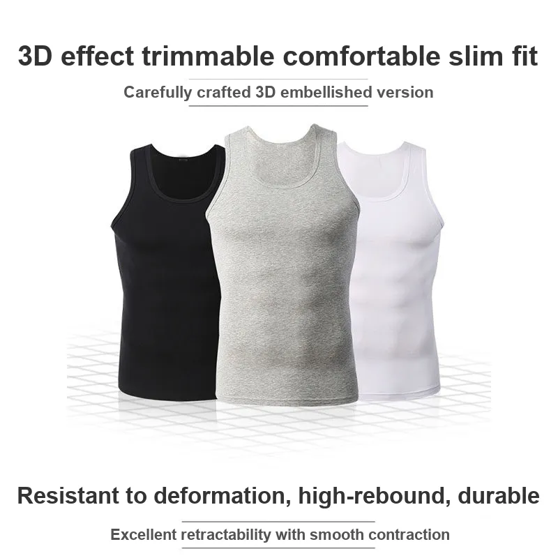 Yalu Men Tank Tops-14
