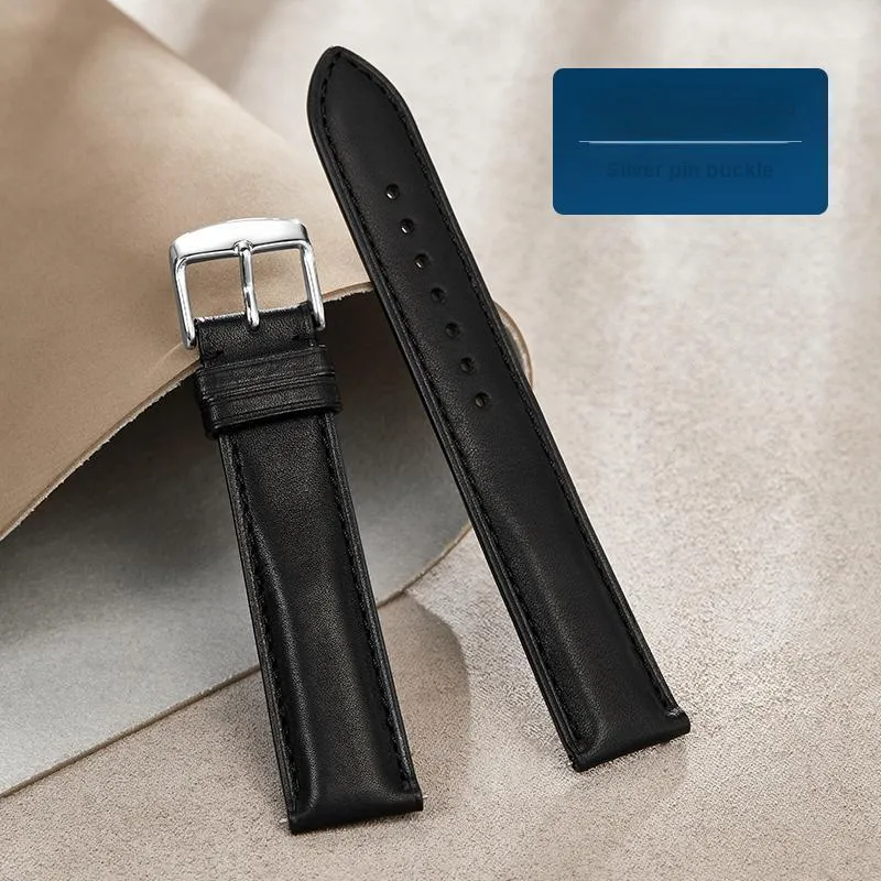 IStrap Longines Compatibility Watch Band 18/19/20/21/22mm Genuine Leather Material-3