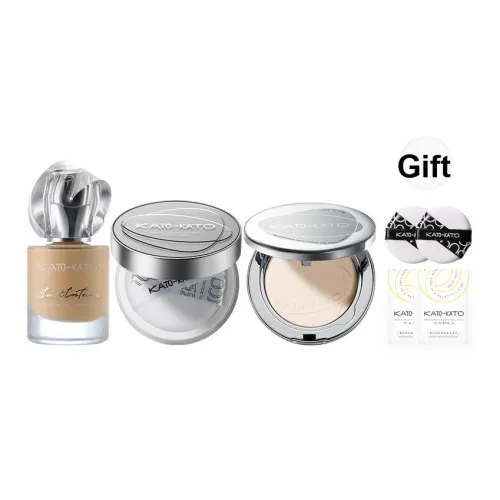 Kato Dry Кожа Radiance Длинный Тривальный Набор Макияжа Correcting Тон Кожи 30г+9г+8г