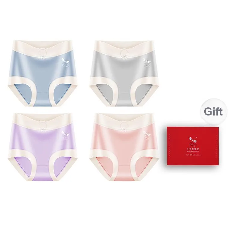 RED DRAGONFLY Cotton Panties Women's Gift Box Combination-11
