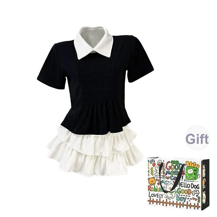 KUNZHUDAXIANG Skirt Set Women's-4