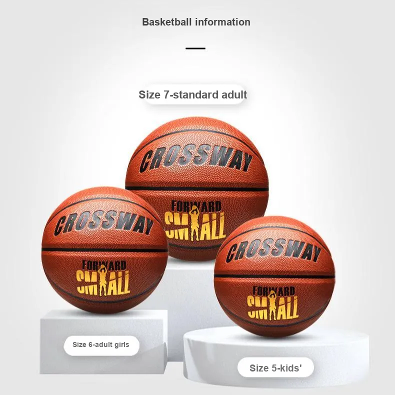 CROSSWAY PU Basketball Light Pink Size 7 Training Unisex-2