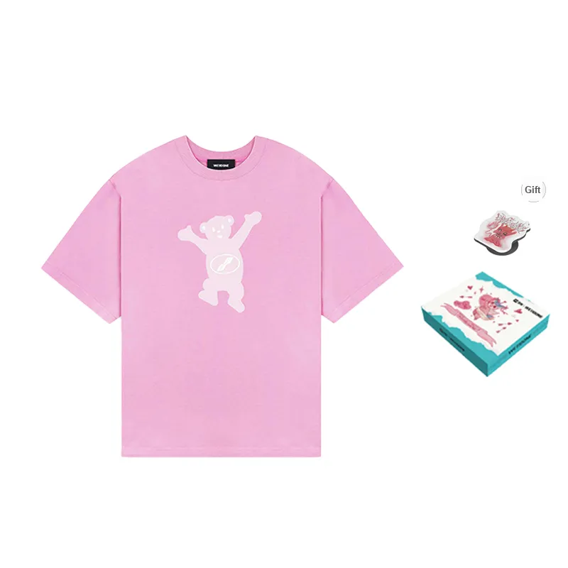 WE11DONE Teddy Bear Graphic print T shirt