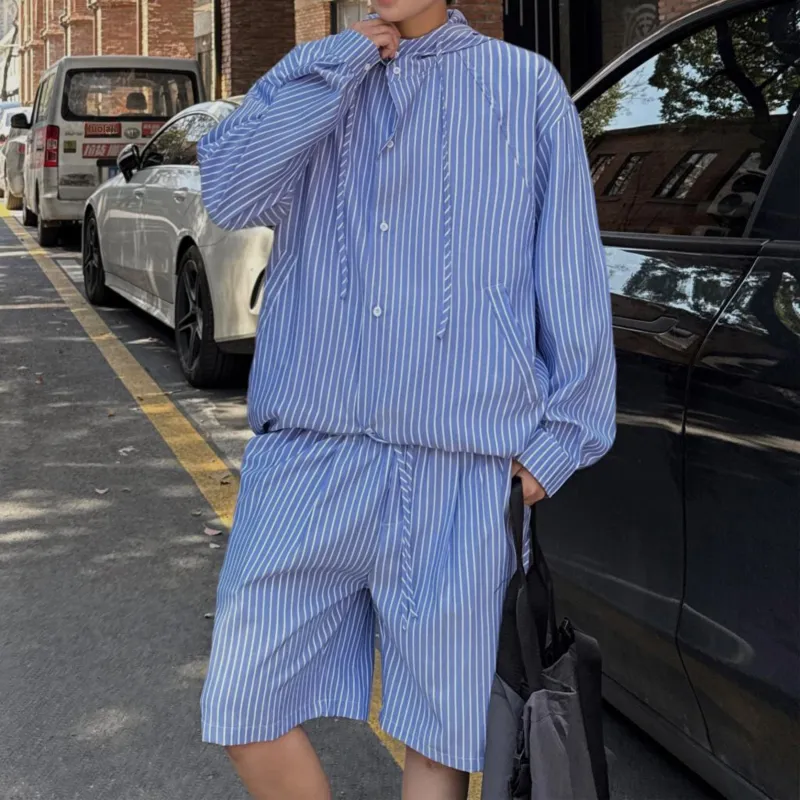 MARK WAFFLE Shirt Matching Set Unisex-28