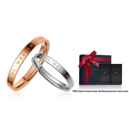 Daniel Wellington Сплав Кольца Унисекс Розовое Золото Серебро