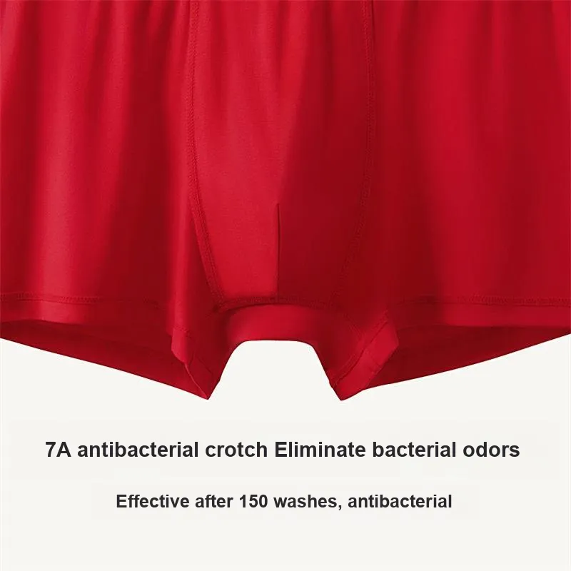 Crabsecret Underpants Men's 3 Pack Red-12