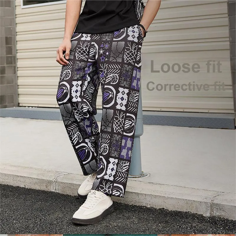PEAK Casual Pants Men Black-4