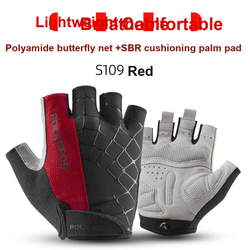 ROCKBROS Cycling Gear Cycling Glove Outdoor Cycling & Mountaineering Sports Unisex-34
