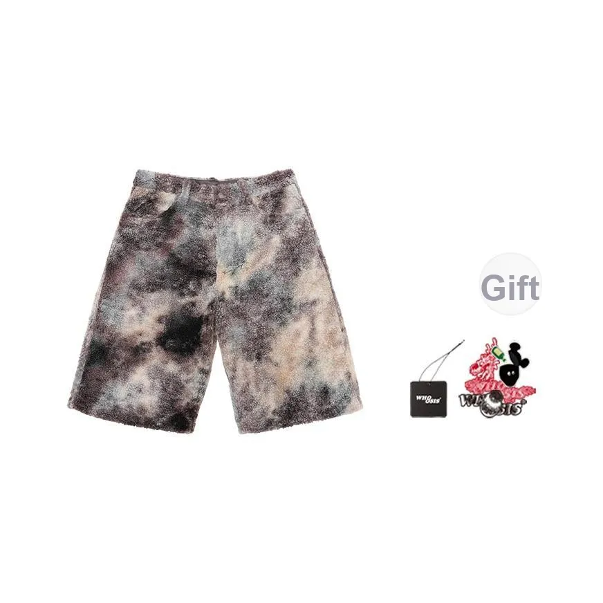 WHOOSIS совместные повседневные шорты Осенние и Зимние Мужские