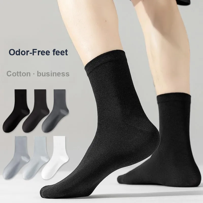 MIIOW Knee High Socks Men's 5 Pack-19
