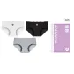 [3 Pack]White+Black+Gray