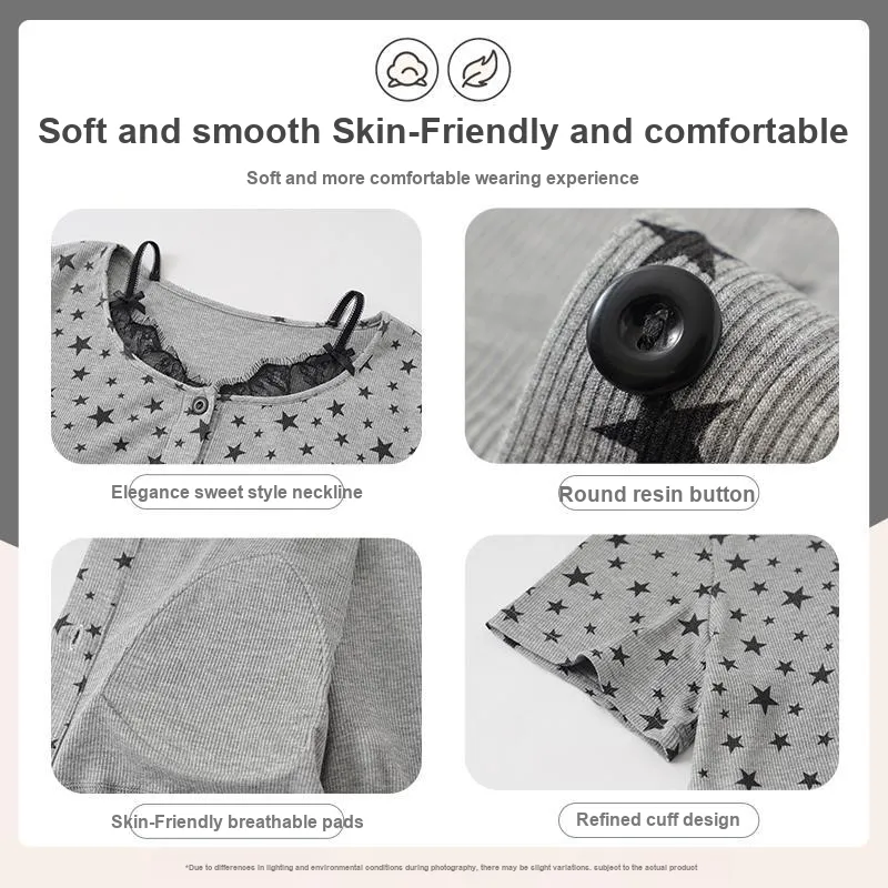 OUSHIBO Women's Pajama Sets-2