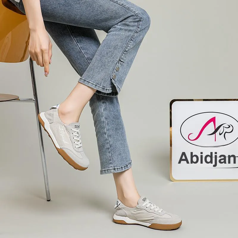 ABIDJAN Breathable And Lightweight Low Top Casual Shoes Women's-8