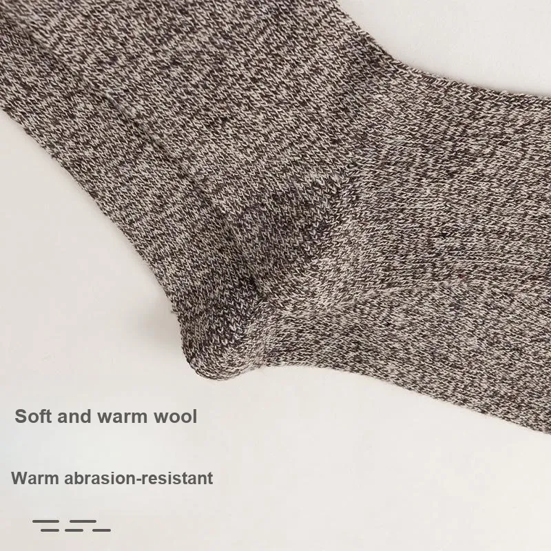 MIIOW Mid Calf Socks Men's 5 Pack-37