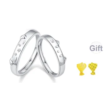 Central Fashion 999 Fine Silver Rings Unisex