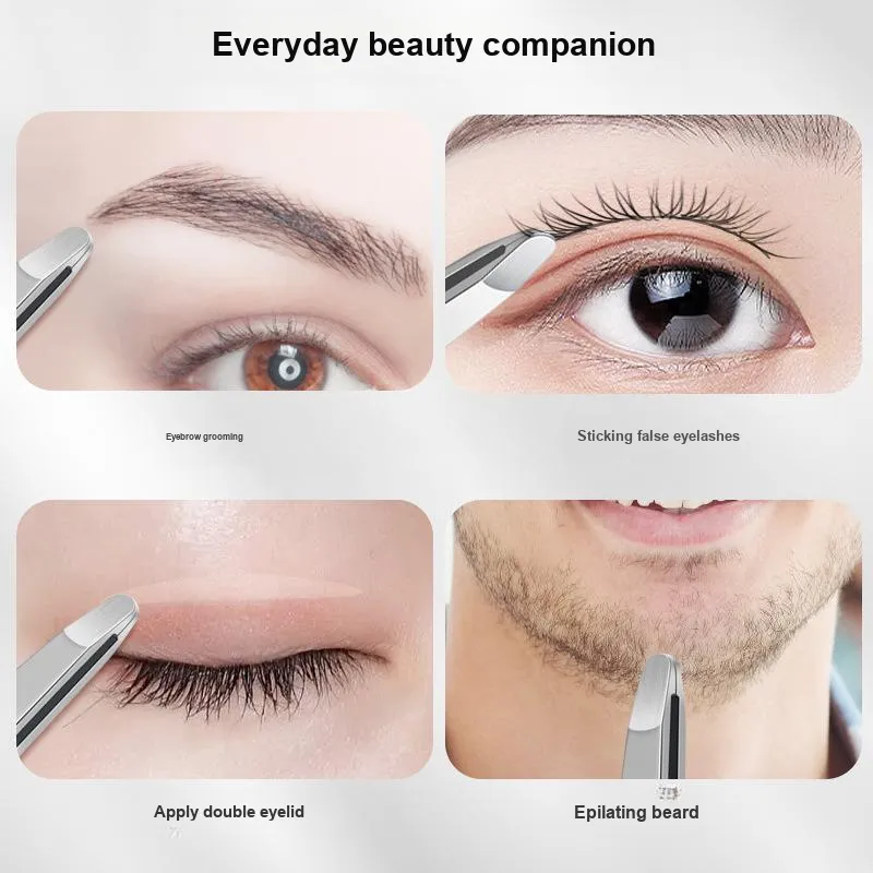 JIANYINGSHU Stainless Steel Brow Clip Eyebrow Tools-2