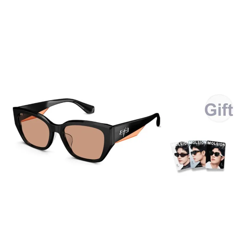MOLSION Plate Frame Irregular Shape Sunglasses Unisex-0