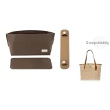 Milk Tea Three-Piece Set (Old Version Shoulder Strap Pad+Liner+Bottom Pad)