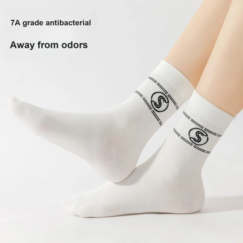 Shuya Mid Calf Socks Women's 4 Pack-17