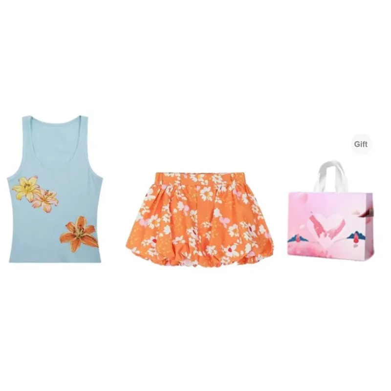 MTHE Two Piece Skirt Sets Women's-7