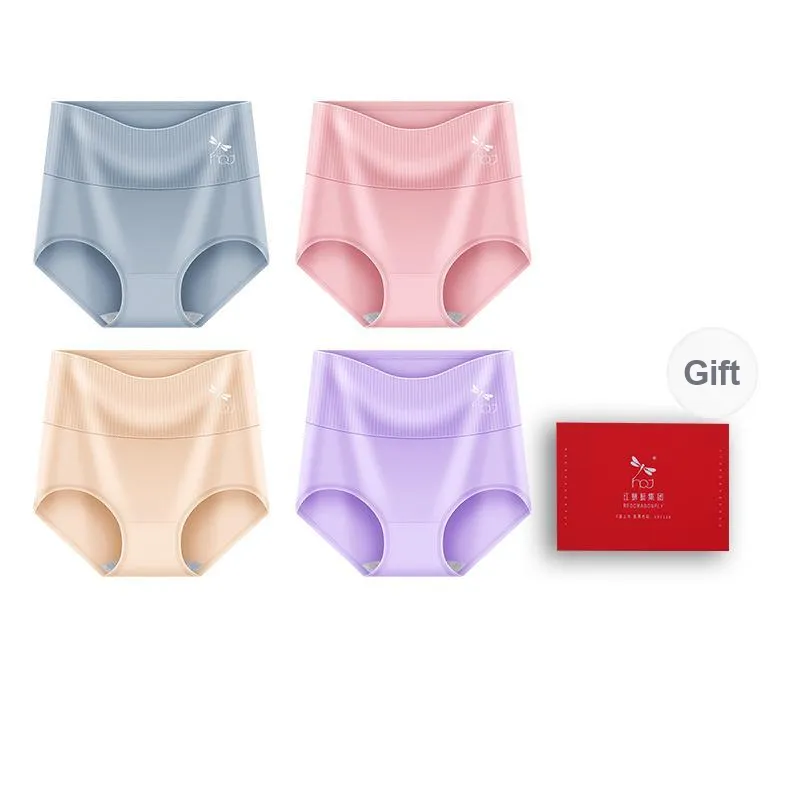 RED DRAGONFLY Cotton Panties Women's Box 4 Pack-11