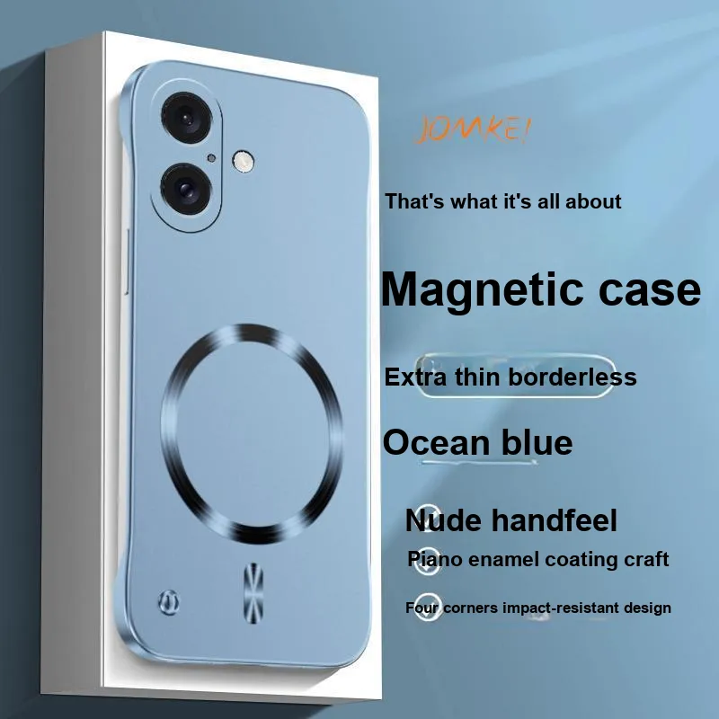 Record Star PC Material Premium Magnetic Phone Cases Compatibility IPhone16ProMa Girlish-4